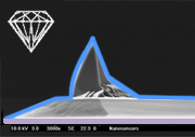 Diamond Coated AFM Tip