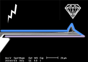 AFM Cantilever with Conductive Diamond Coating